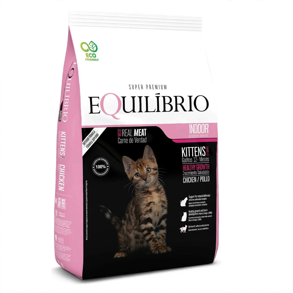 Ración Equilibrio Super Premium 7.5 Kg Kittens Indoor - Gatitos hasta 12 Meses